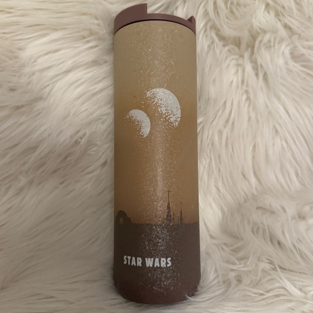 Star Wars Sands of Tatooine Starbucks Water Bottle EUC